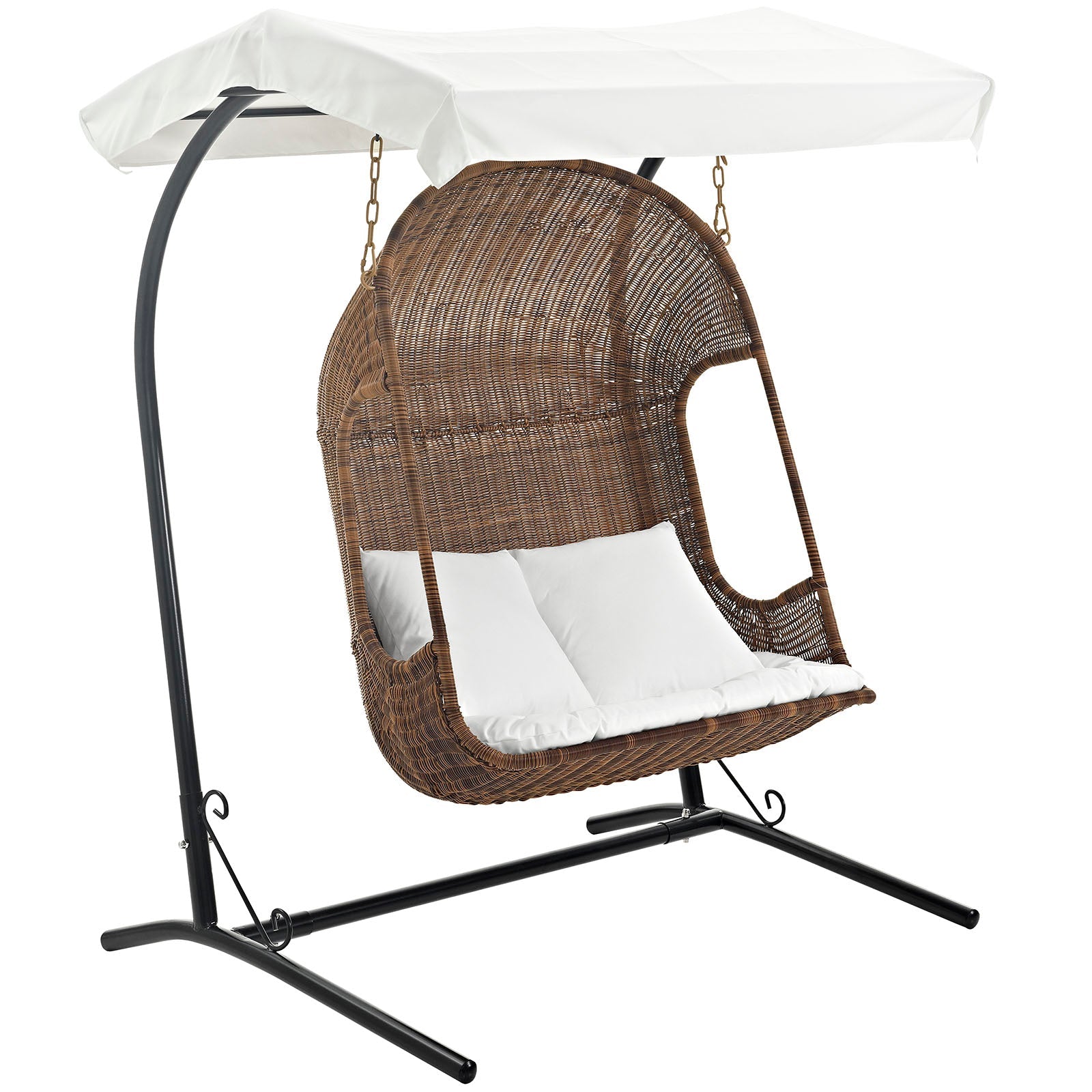 Vantage Patio Swing Chair With Stand